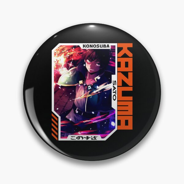 Item preview, Kazuma Sato - KonoSuba designed and sold by fractusbarnsley.