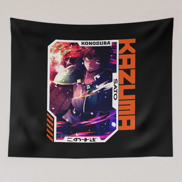 Item preview, Kazuma Sato - KonoSuba designed and sold by fractusbarnsley.