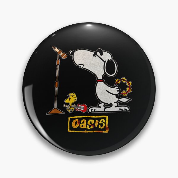Item preview,  Oasis X Snoopy Vintage Halftone Style  designed and sold by AndresTranto.