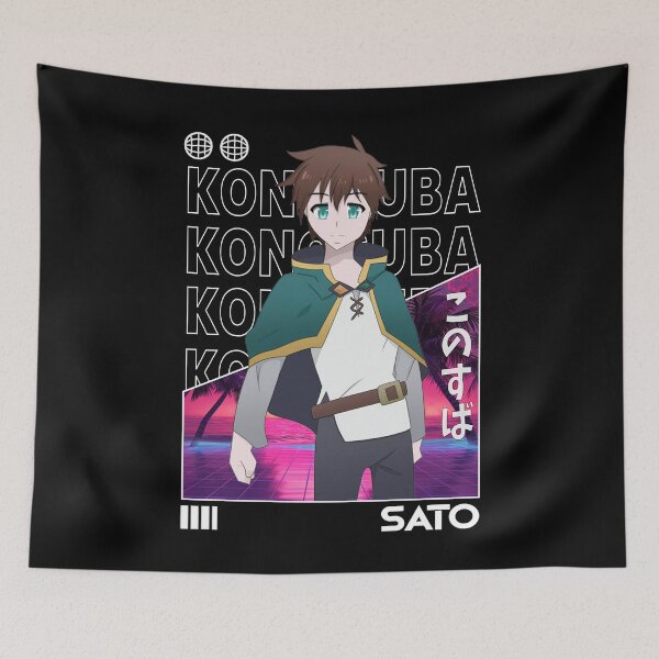Item preview, Kazuma Sato - KonoSuba designed and sold by fractusbarnsley.