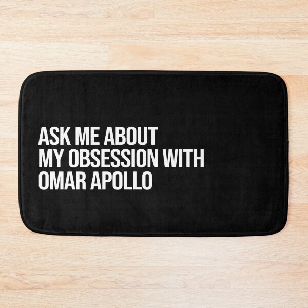 Item preview, Ask me About my Obsession with Omar Apollo designed and sold by deluluhaze.