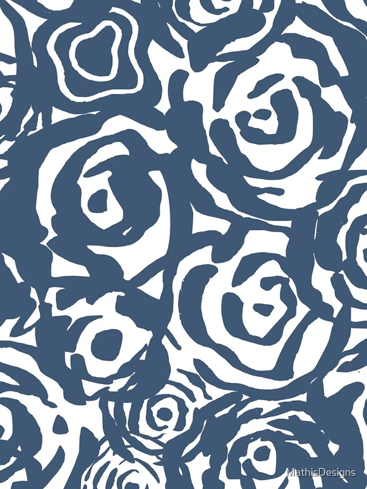 Thumbnail 5 of 5, iPhone Case, Navy Flower Bundle designed and sold by MathisDesigns.