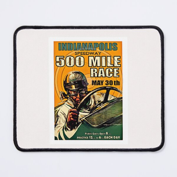 Item preview, More Blast from the past a vintage old  poster Indianapolis#1 designed and sold by Helios Be. Lavsh.