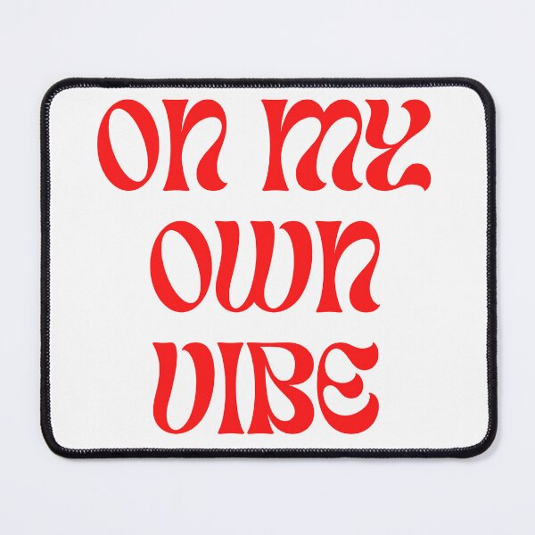 Item preview, On my own vibe - Retro empowerment quote designed and sold by designwiss.