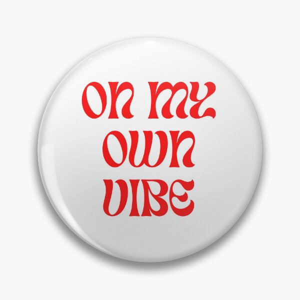 Item preview, On my own vibe - Retro empowerment quote designed and sold by designwiss.