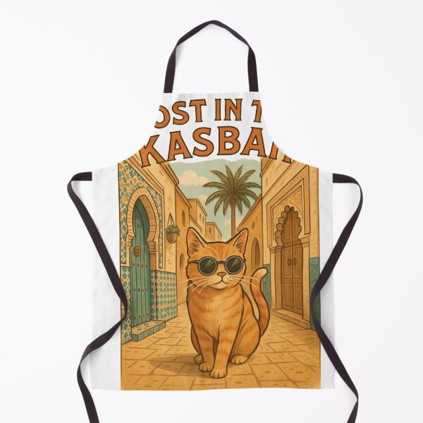 Artikelvorschau, Lost in the Kasbah – Cooles marokkanisches Katzendesign entworfen und verkauft von designwiss.