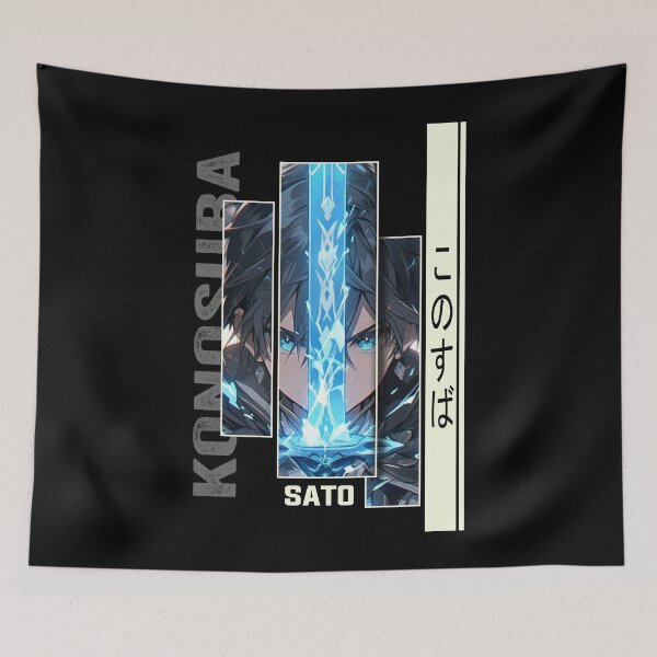 Item preview, Kazuma Sato - KonoSuba designed and sold by gontijoart.