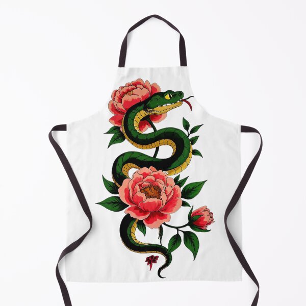 Item preview, Snake and Rose Design designed and sold by Inkify31.