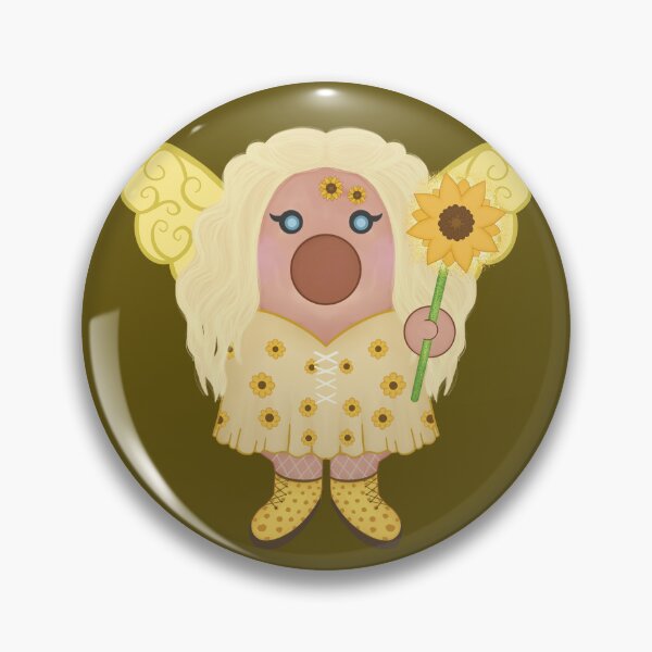 Item preview, Lunabelle the Yellow Sunflower Fairy designed and sold by TwinkleBellStudio.