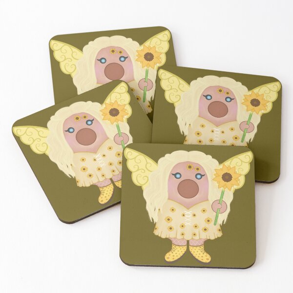 Item preview, Lunabelle the Yellow Sunflower Fairy designed and sold by TwinkleBellStudio.