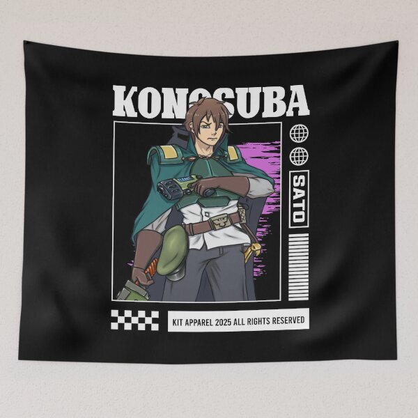 Item preview, Kazuma Sato - KonoSuba designed and sold by gontijoart.