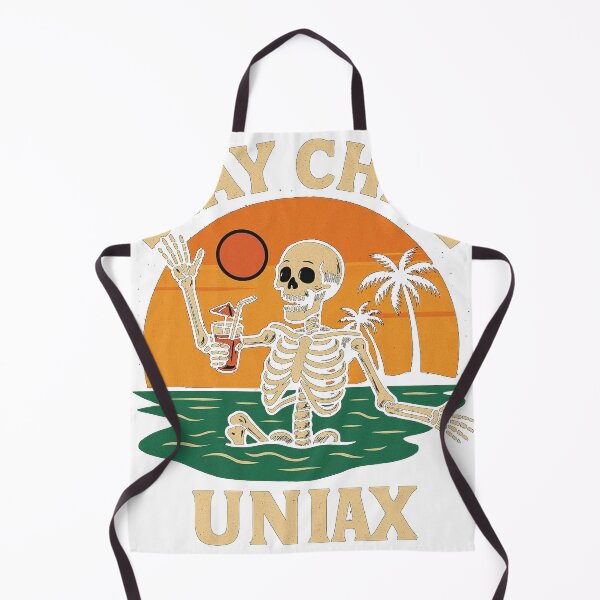 Item preview, Stay Chill Skeleton – Funny Retro Beach Vibes designed and sold by designwiss.