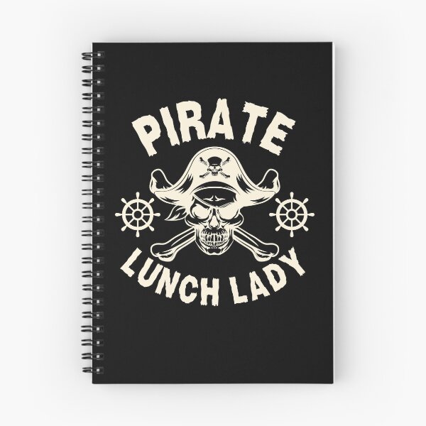 Item preview, Pirate Lunch Lady Skull Pirate Theme Halloween designed and sold by bimimagic.