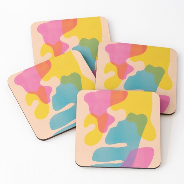 Item preview, Colorful Abstract Shapes designed and sold by Vivid-Lines.