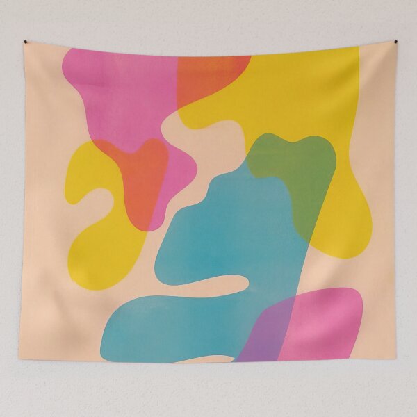 Item preview, Colorful Abstract Shapes designed and sold by Vivid-Lines.