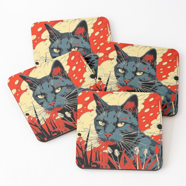 Item preview, Sly Cheetah in the Atomic aGrasslands designed and sold by Charles L 	 Blow.