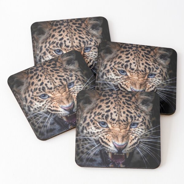 Item preview, Silent Snow Whole Foods Market Leopard in Mountains designed and sold by Charles L 	 Blow.