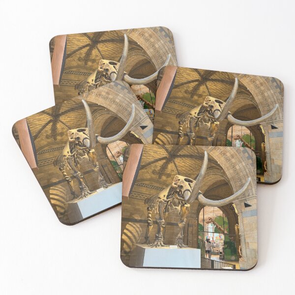 Item preview, Woolly Mammoth Skeleton – London Natural History Photography designed and sold by Sons-of-trance.