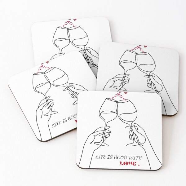 Item preview, Cheers to Love – Life is good designed and sold by designwiss.