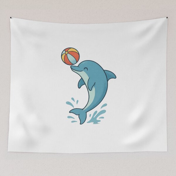 Item preview, Dolphin Fun Play ?⚽ designed and sold by luckyyouth.