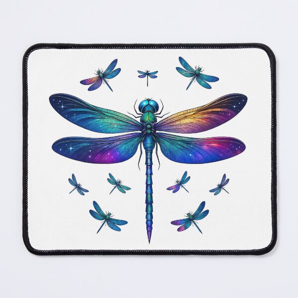 Item preview, Galaxy Rainbow Dragonfly Artwork designed and sold by ArtfulWeave.