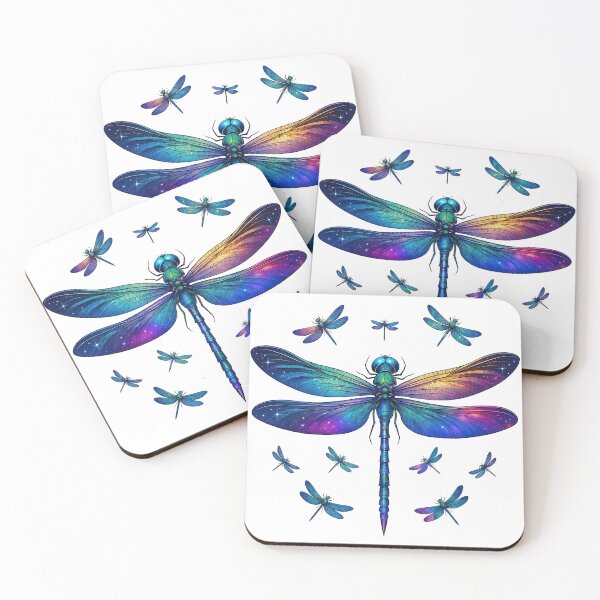 Item preview, Galaxy Rainbow Dragonfly Artwork designed and sold by ArtfulWeave.