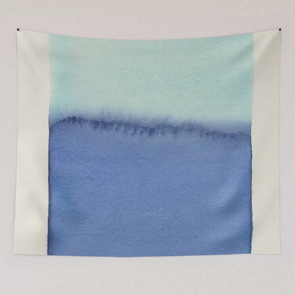 Aperçu de l'œuvre Blue and Turquoise Gradient créée et vendue par Vivid-Lines.