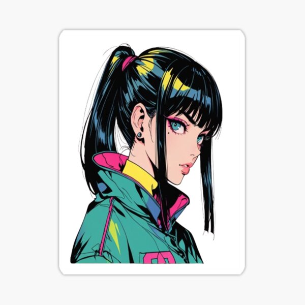 Item preview, Simple Anime Girl Design designed and sold by StreetWave01.