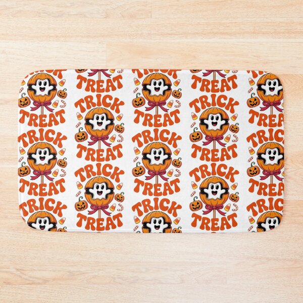 Item preview, Trick or Treat Ghost – Cute Retro Halloween Candy Design designed and sold by Taans-Creation.