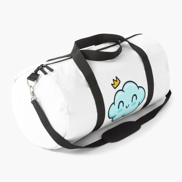 Item preview, Kawaii Smiling Cloud with Crown Illustration designed and sold by ArtfulWeave.
