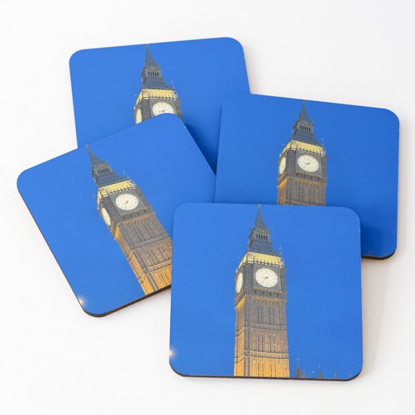 Item preview, Big Ben at Nightfall – London Landmark Against Dark Blue Sky designed and sold by Sons-of-trance.