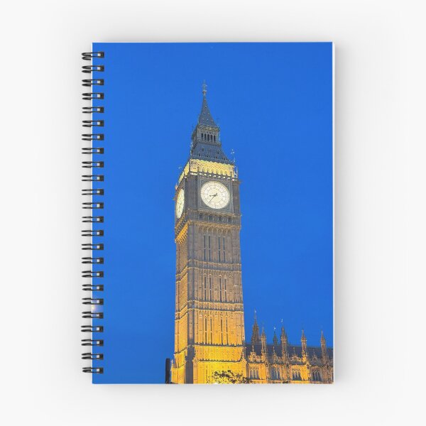 Item preview, Big Ben at Nightfall – London Landmark Against Dark Blue Sky designed and sold by Sons-of-trance.