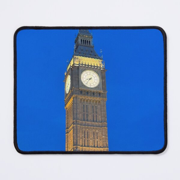 Item preview, Big Ben at Nightfall – London Landmark Against Dark Blue Sky designed and sold by Sons-of-trance.