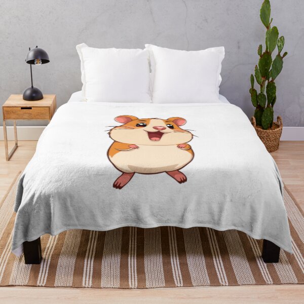 Item preview, Adorable Cartoon Hamster Character Design designed and sold by Om-Namo Store .