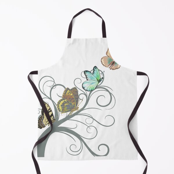 Item preview, Colorful Butterflies on Four Branches -Nature-Inspired Art designed and sold by designwiss.