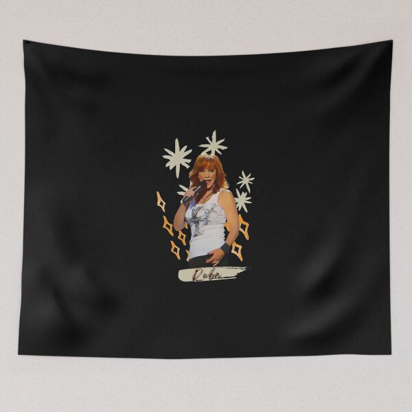 Item preview, Reba McEntire  Vintage Faded 80s Style Fan Design designed and sold by selmakathekfoz.