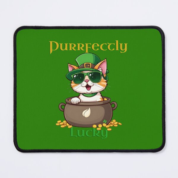 Item preview, Purrfectly Lucky. designed and sold by yoyola999.