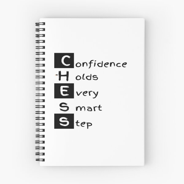 Item preview, CHESS: Confidence Holds Every Smart Step designed and sold by PawnShiftGoods.