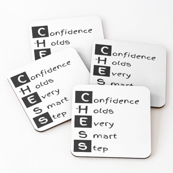Item preview, CHESS: Confidence Holds Every Smart Step designed and sold by PawnShiftGoods.