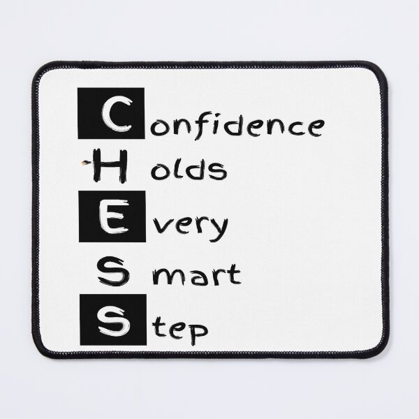 Item preview, CHESS: Confidence Holds Every Smart Step designed and sold by PawnShiftGoods.