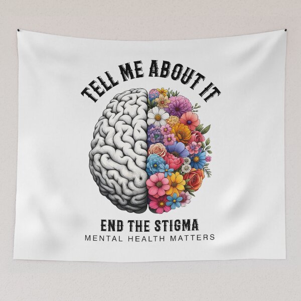 Item preview, Tell Me About It Mental Health Matters designed and sold by Eiwaprints.