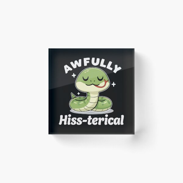 Item preview, Awfully Hiss-terical designed and sold by mksjr.
