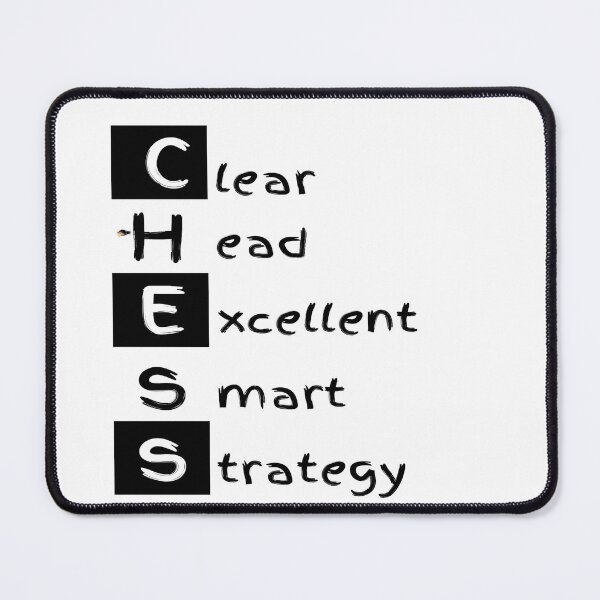 Item preview, CHESS: Clear Head, Excellent Smart Strategy designed and sold by PawnShiftGoods.