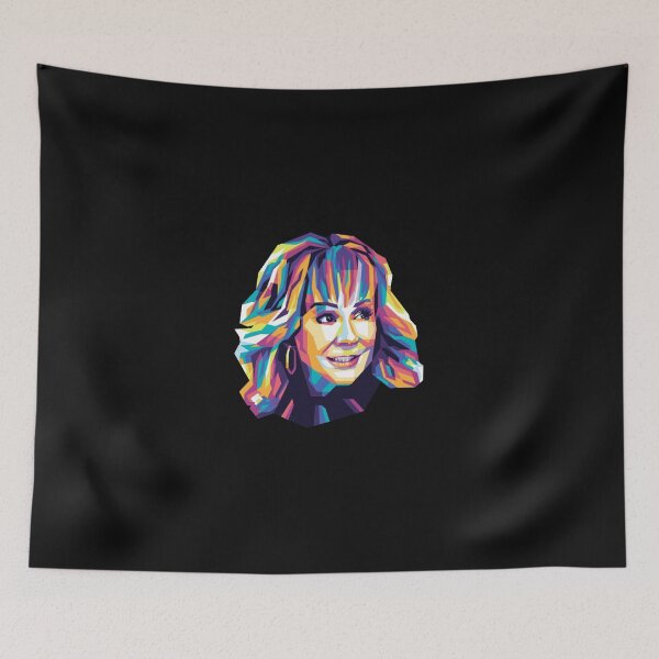 Item preview, Reba McEntire  Vintage Faded 80s Style Fan Design designed and sold by selmakathekfoz.