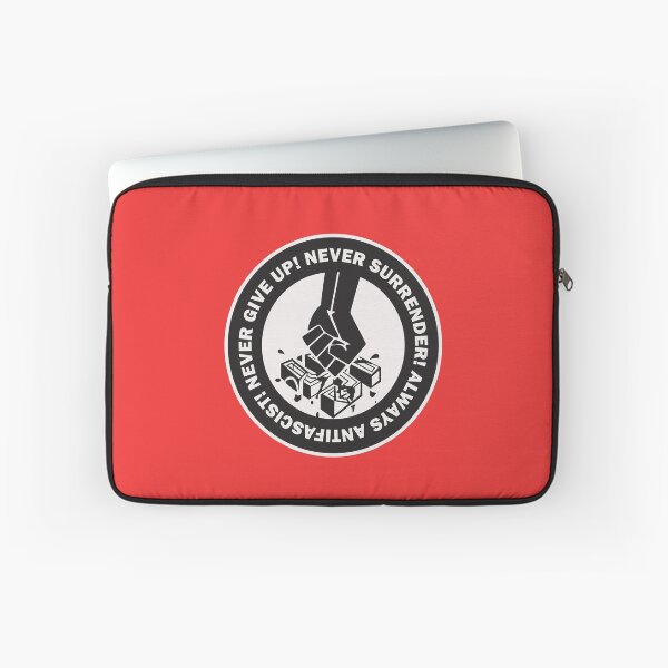 Item preview, Never give up! Never surrender! Always antifascist! designed and sold by remerasnerdas.