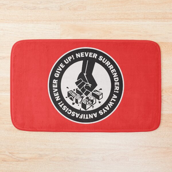 Item preview, Never give up! Never surrender! Always antifascist! designed and sold by remerasnerdas.