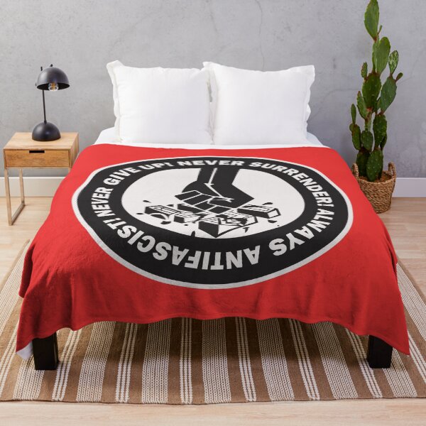 Item preview, Never give up! Never surrender! Always antifascist! designed and sold by remerasnerdas.