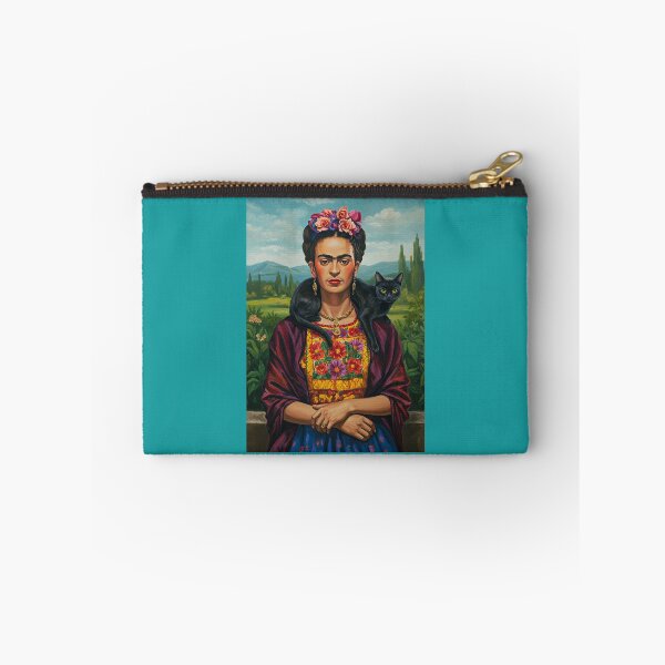 Item preview,  Frida Kahlo Black cat designed and sold by TeeARTHY.