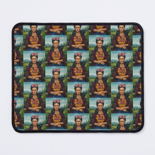 Item preview,  Frida Kahlo Black cat designed and sold by TeeARTHY.
