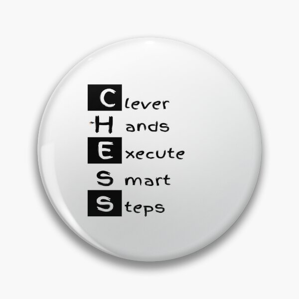 Item preview, CHESS: Clever Hands Execute Smart Steps designed and sold by PawnShiftGoods.